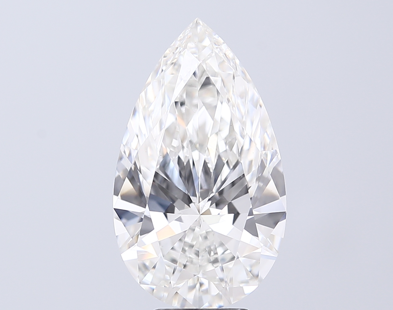 6.03 ct. pear Lab Grown Diamond front image