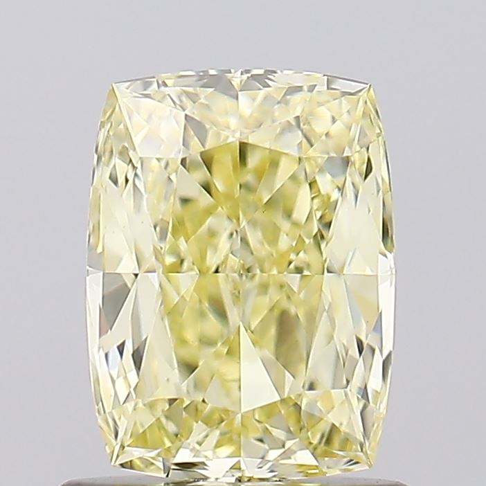 1.01ct Cushion Fancy Intense Yellow VVS2 IGI
