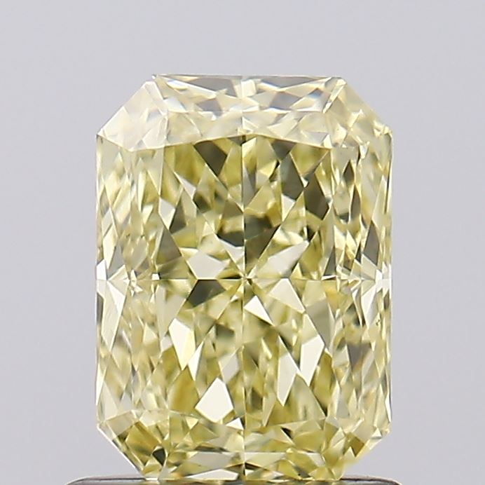 1.03ct Radiant Fancy Yellow VS1 IGI