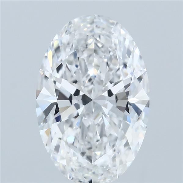 3.03 Carat Oval Cut E VVS1 Diamond - view 1