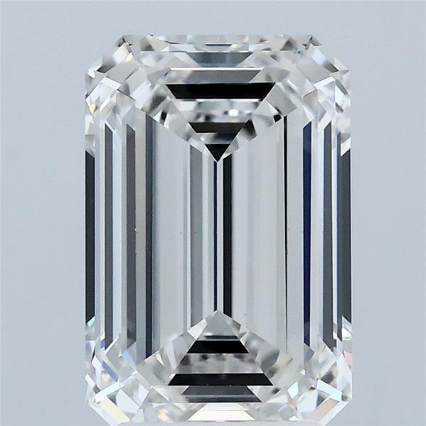 3.03 Carat Emerald Cut F VVS2 Diamond - view 1