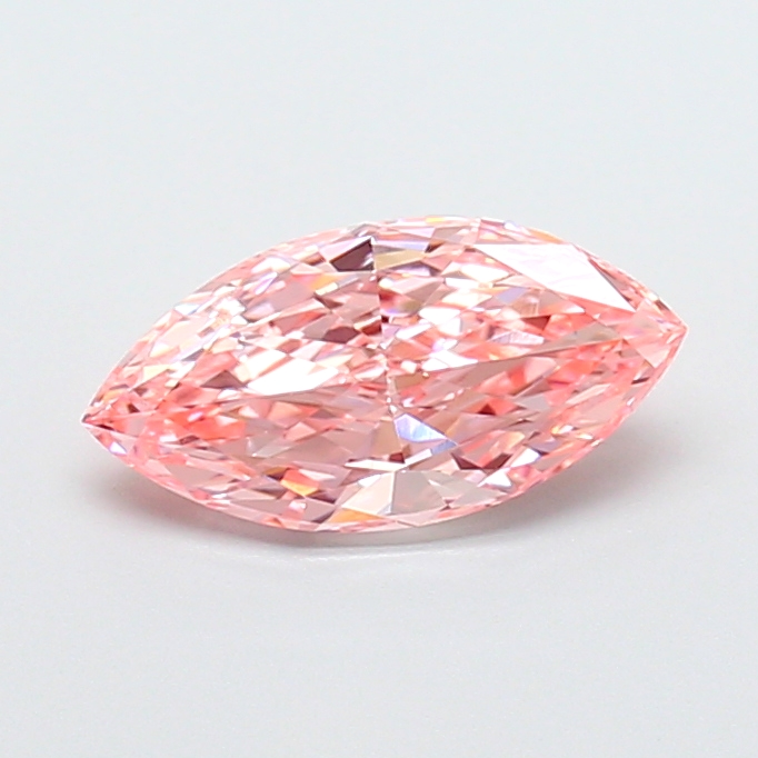 1.34ct Marquise Fancy Vivid Pink VS1 IGI