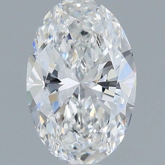 0.58 ct. oval Lab Grown Diamond front image