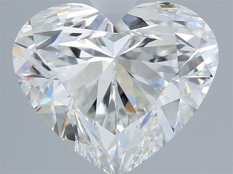 3.03 carat f VVS2 EX Cut IGI heart diamond