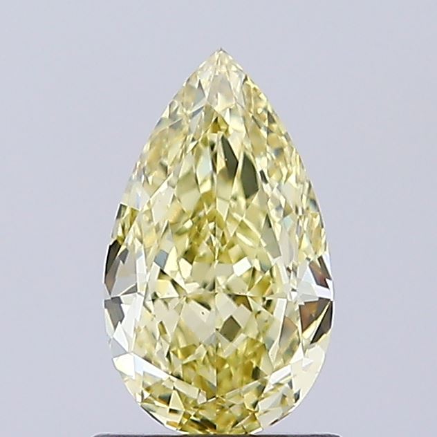 1.03ct Pear Fancy Yellow VS1 IGI