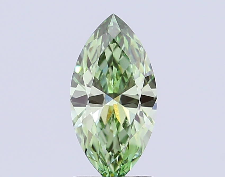 2.01ct Marquise Fancy Vivid Green VS1 IGI