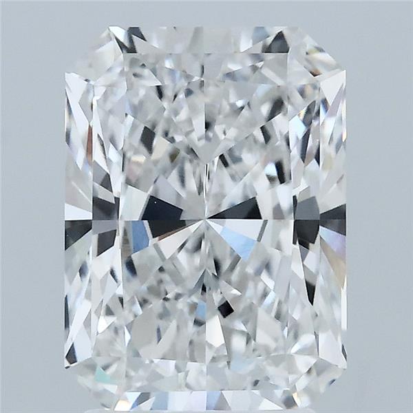 3.01 carat e VVS2 EX Cut IGI radiant diamond