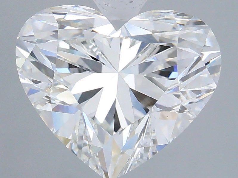2.42 carat e VS1 EX Cut IGI heart diamond
