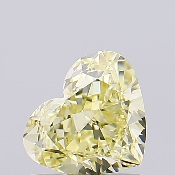 1ct Heart Fancy Yellow VVS2 IGI