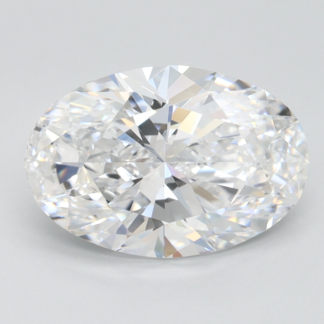 2.5 carat f VS2 EX Cut IGI oval diamond
