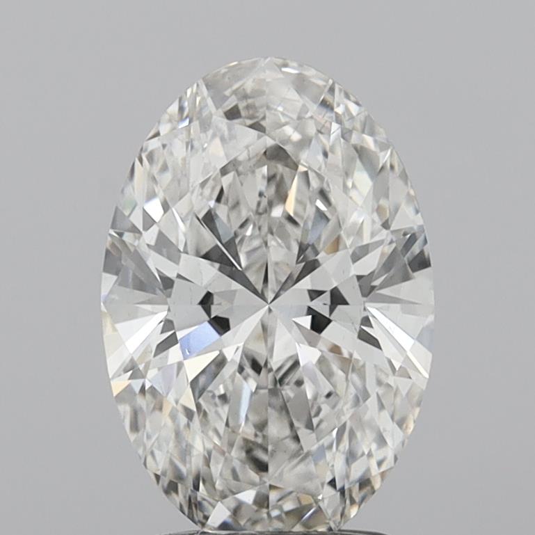 2.07 carat f VS2 EX Cut IGI oval diamond