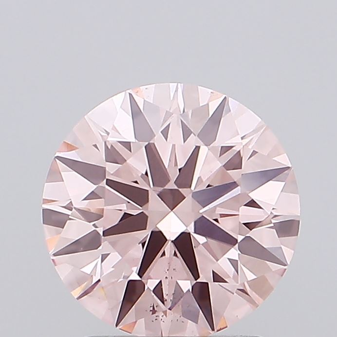 1.78ct Round Fancy Intense Pink VS2 IGI