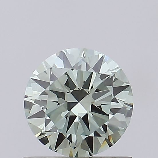 0.76ct Round Fancy Intense Green VVS2 IGI