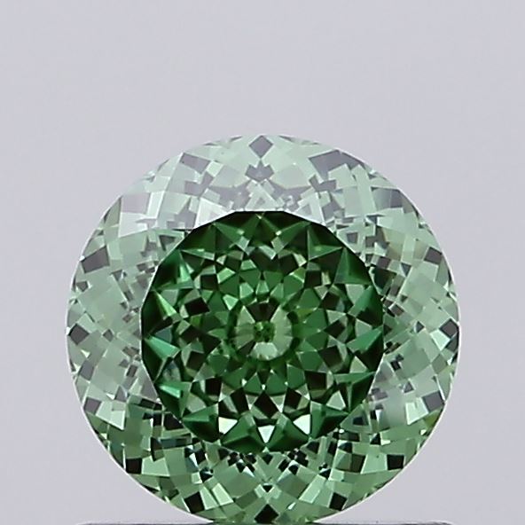 0.7ct PORTUGUESE Fancy Vivid Green VVS2 IGI