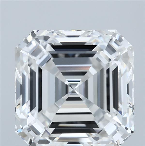 10.61 Carat Asscher Cut E VVS2 Diamond - view 1