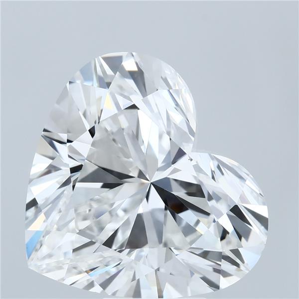 10.12 Carat Heart Cut E VVS2 Diamond - view 1