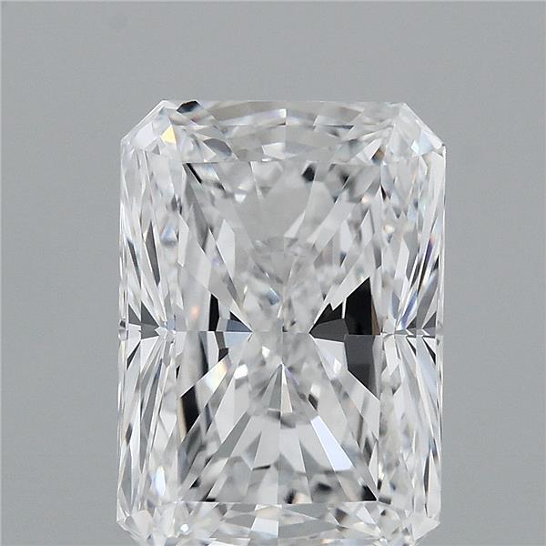 4.21 Carat Radiant Cut D VVS1 Diamond - view 1