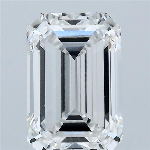 4.01 Carat Emerald Cut E VVS1 Diamond - view 1