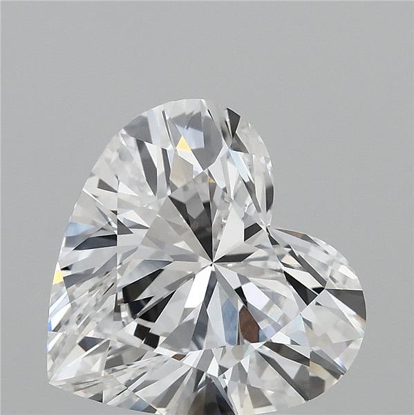 4.01 Carat Heart Cut D VVS1 Diamond - view 1