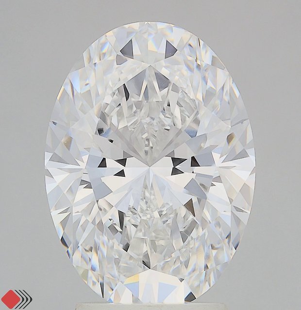 3.58ct Oval D VVS1 IGI