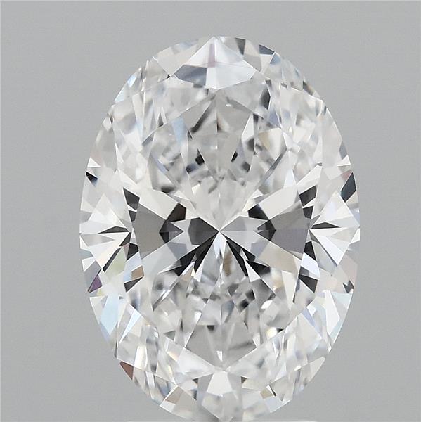 3.52 Carat Oval Cut D VVS1 Diamond - view 1