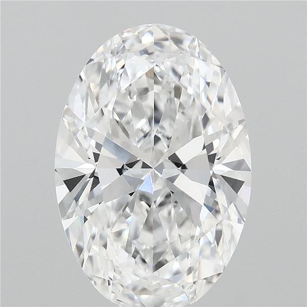 3.01 Carat Oval Cut D IF Diamond - view 1