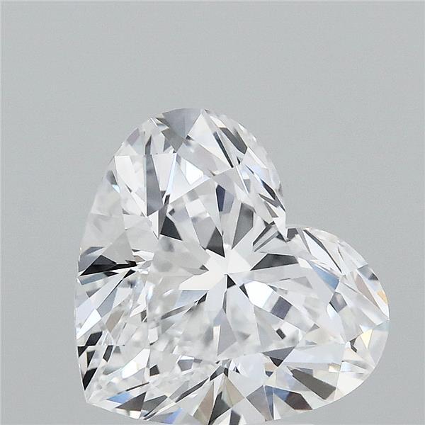 3.01 Carat Heart Cut D VVS1 Diamond - view 1