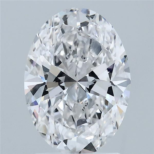 2.06 carat e VVS2 EX Cut IGI oval diamond
