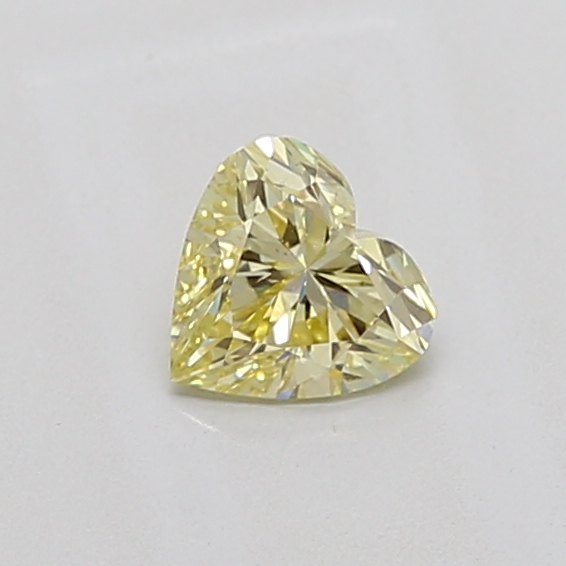 0.63ct Heart Lab-Grown Diamond · Fancy Yellow/VS1