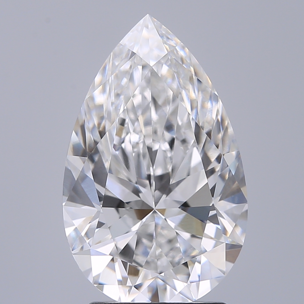 2.37ct Pear D VVS1 IGI