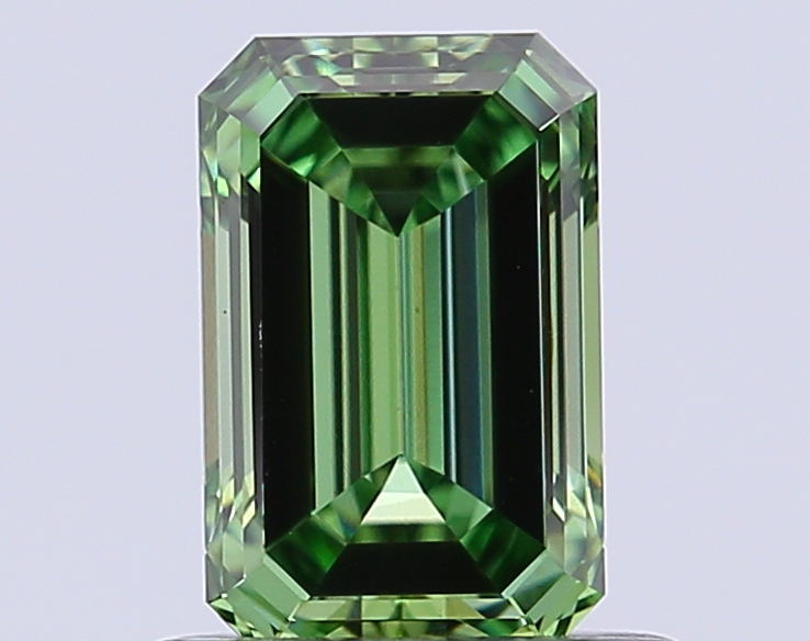 1.08ct Emerald Fancy Vivid Green VVS2 IGI