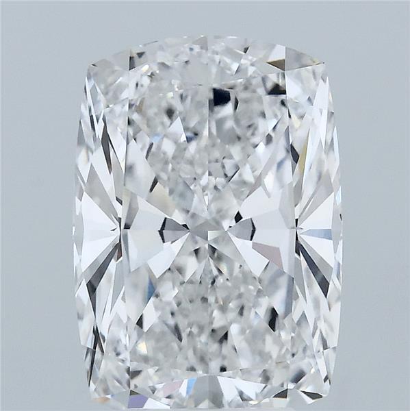 4.06 Carat Cushion Cut E VVS1 Diamond - view 1