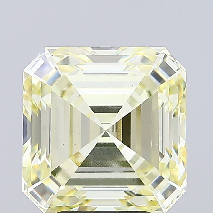 5.05ct SQ EMERALD Fancy Light Yellow VS1 IGI