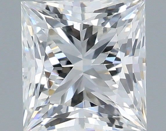 0.70 ct. princess Lab Grown Diamond front image