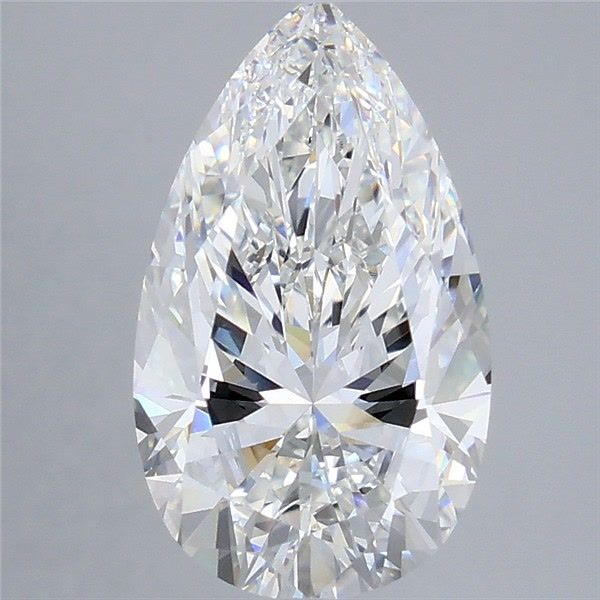3.70 ct. pear Lab Grown Diamond front image