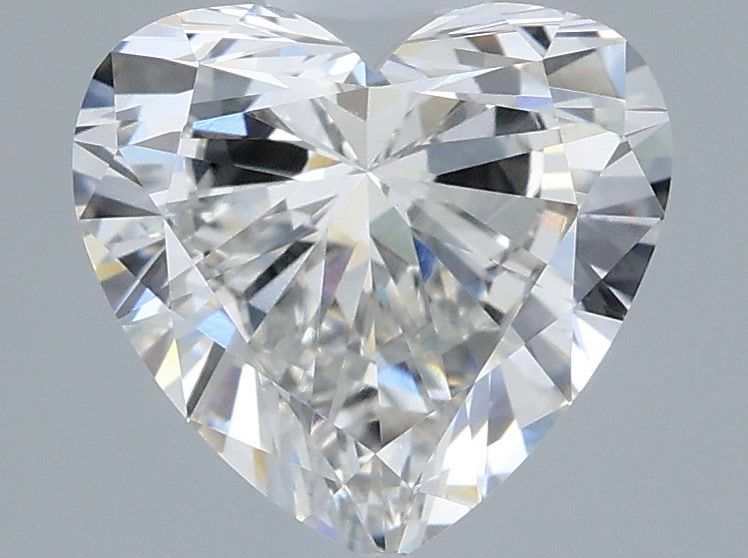 1.5 carat f VS1 EX Cut IGI heart diamond
