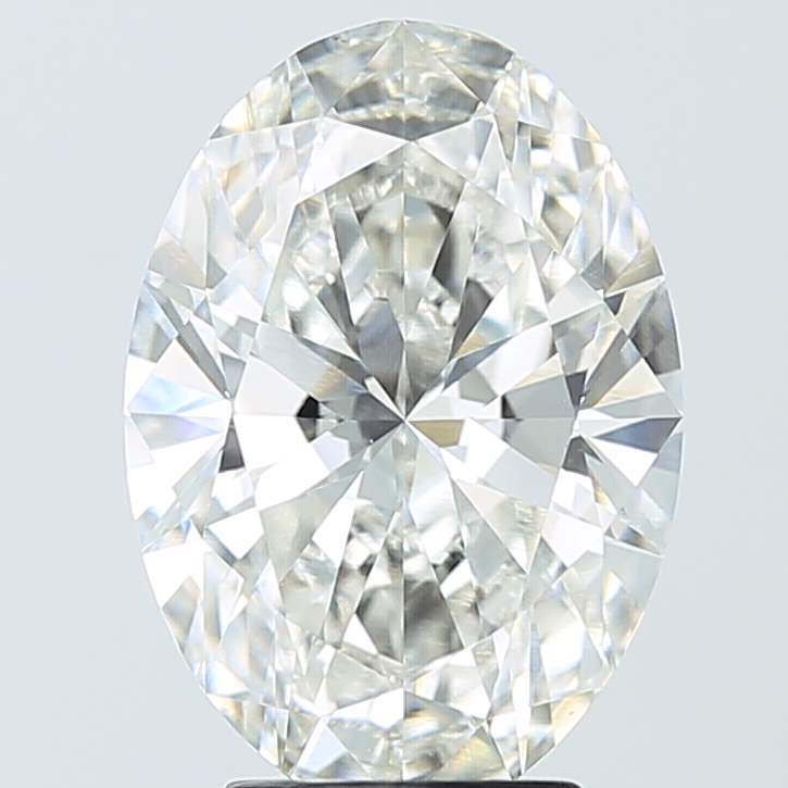 4.05 Carat Oval Cut Lab Diamond