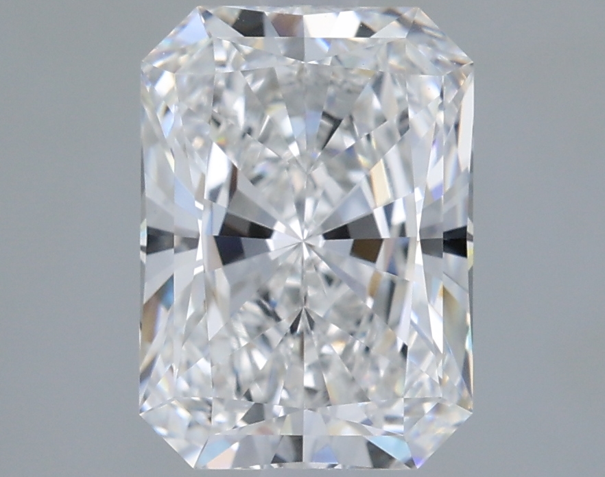 2.07 carat d VVS2 EX Cut IGI radiant diamond