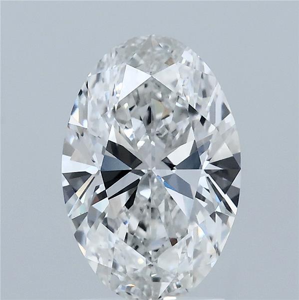 2.08 carat e VVS2 EX Cut IGI oval diamond