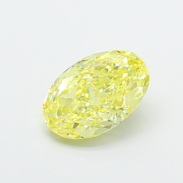 1.35ct Oval Fancy Intense Yellow SI1 IGI