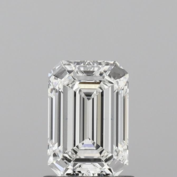 1.06 carat f VVS2 EX Cut IGI emerald diamond