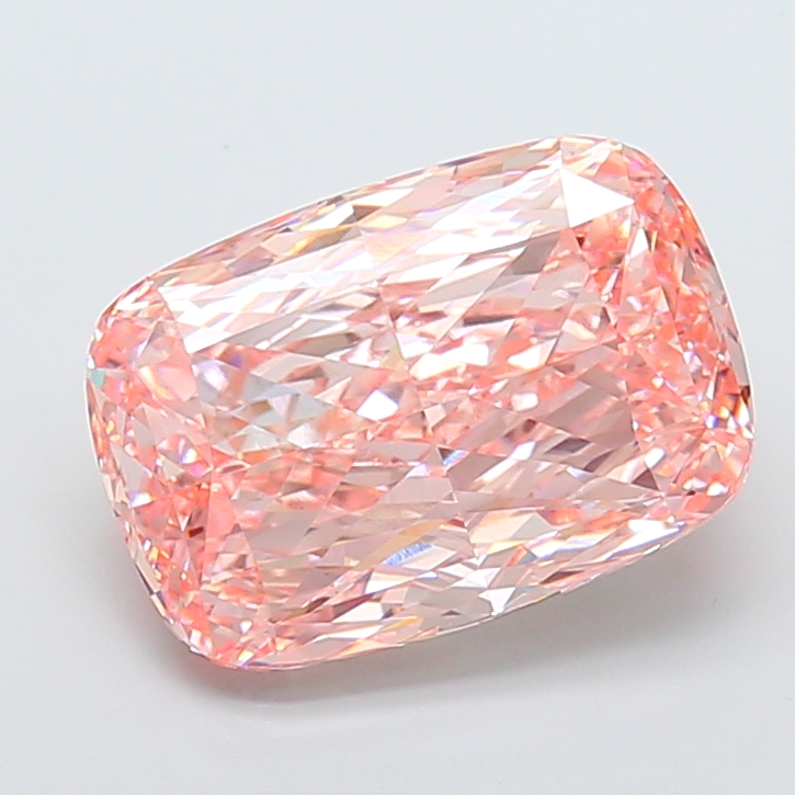 10.3ct Cushion Fancy Vivid Pink VS1 IGI