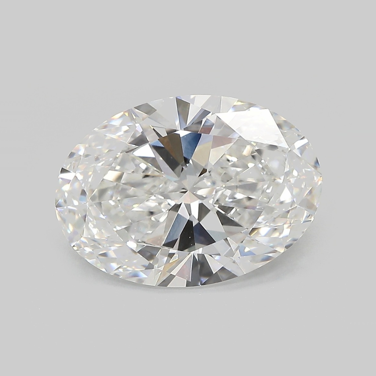 5.44ct Oval Lab-Grown Diamond · D/VS1