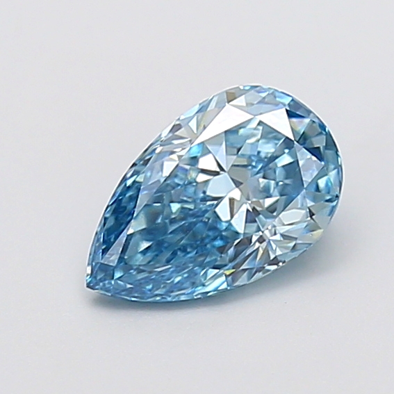 1.13ct Pear Fancy Blue VS1