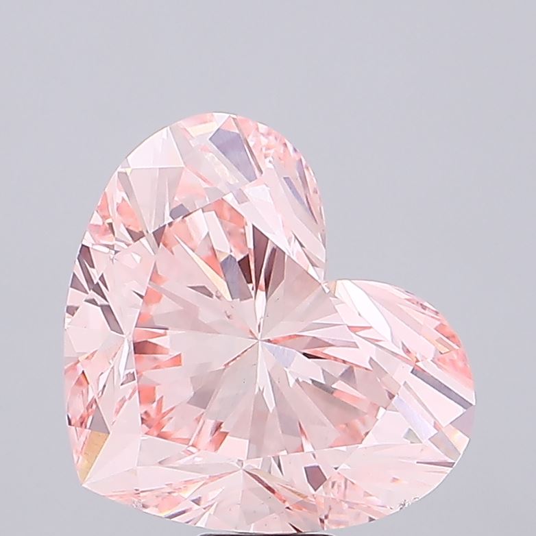 21.01ct Heart Fancy Vivid Pink VS1 IGI