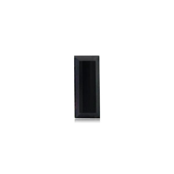Baguette 0.05ct Fancy  Black VVS1