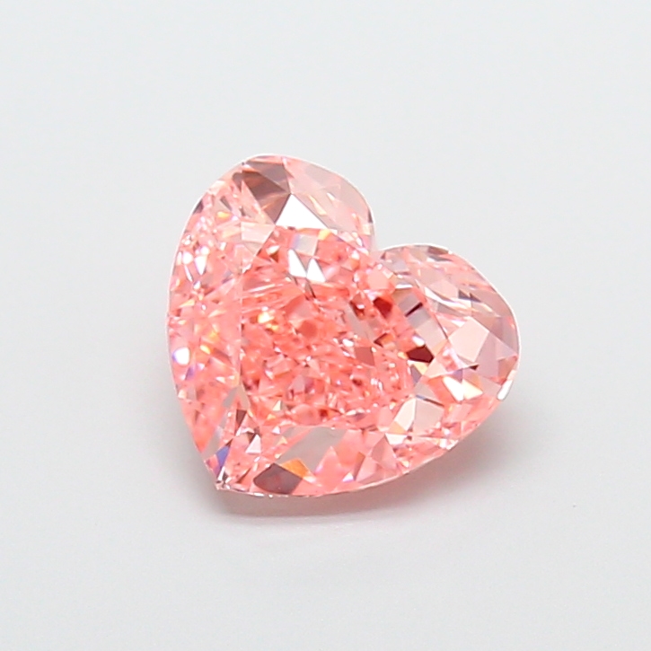 3.03ct Heart Fancy Vivid Pink VVS2 IGI