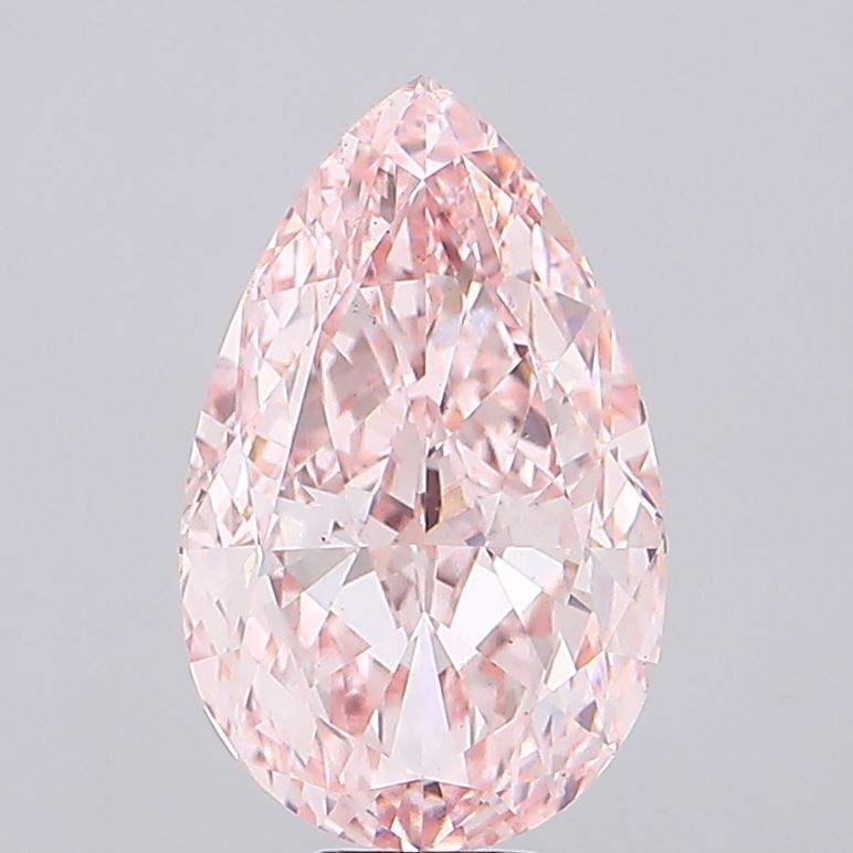 13.05ct Pear Fancy Intense Pink VS2 IGI