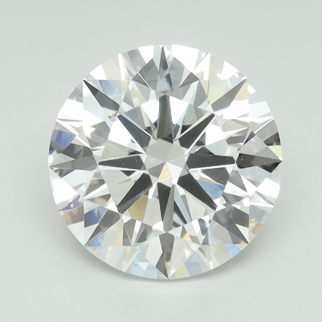 4.03ct Round F VS1 IGI