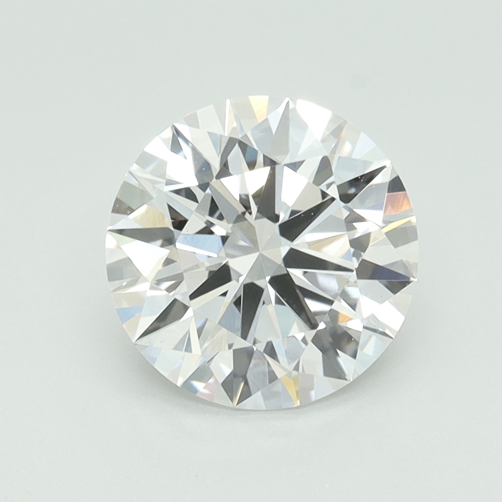2.07ct Round · D · VS1 · IGI